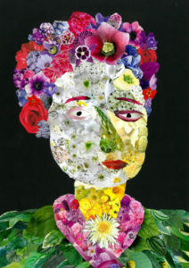 Kunstunterricht - Schülerarbeit Collage