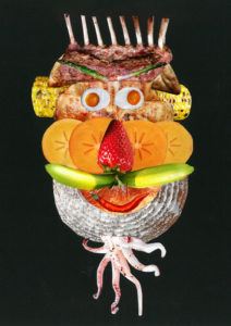 Kunstunterricht - Schülerarbeit Collage