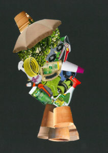 Kunstunterricht - Schülerarbeit Collage