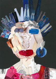 Kunstunterricht - Schülerarbeit Collage