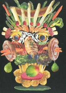 Kunstunterricht - Schülerarbeit Collage