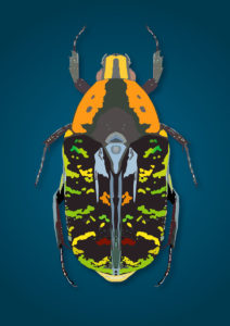 Kunstunterricht - Schülerarbeit im Digitalen Gestalten