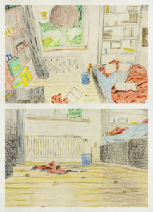 Kunstunterricht Gymnasium Aufgabe «Von oben und unten»